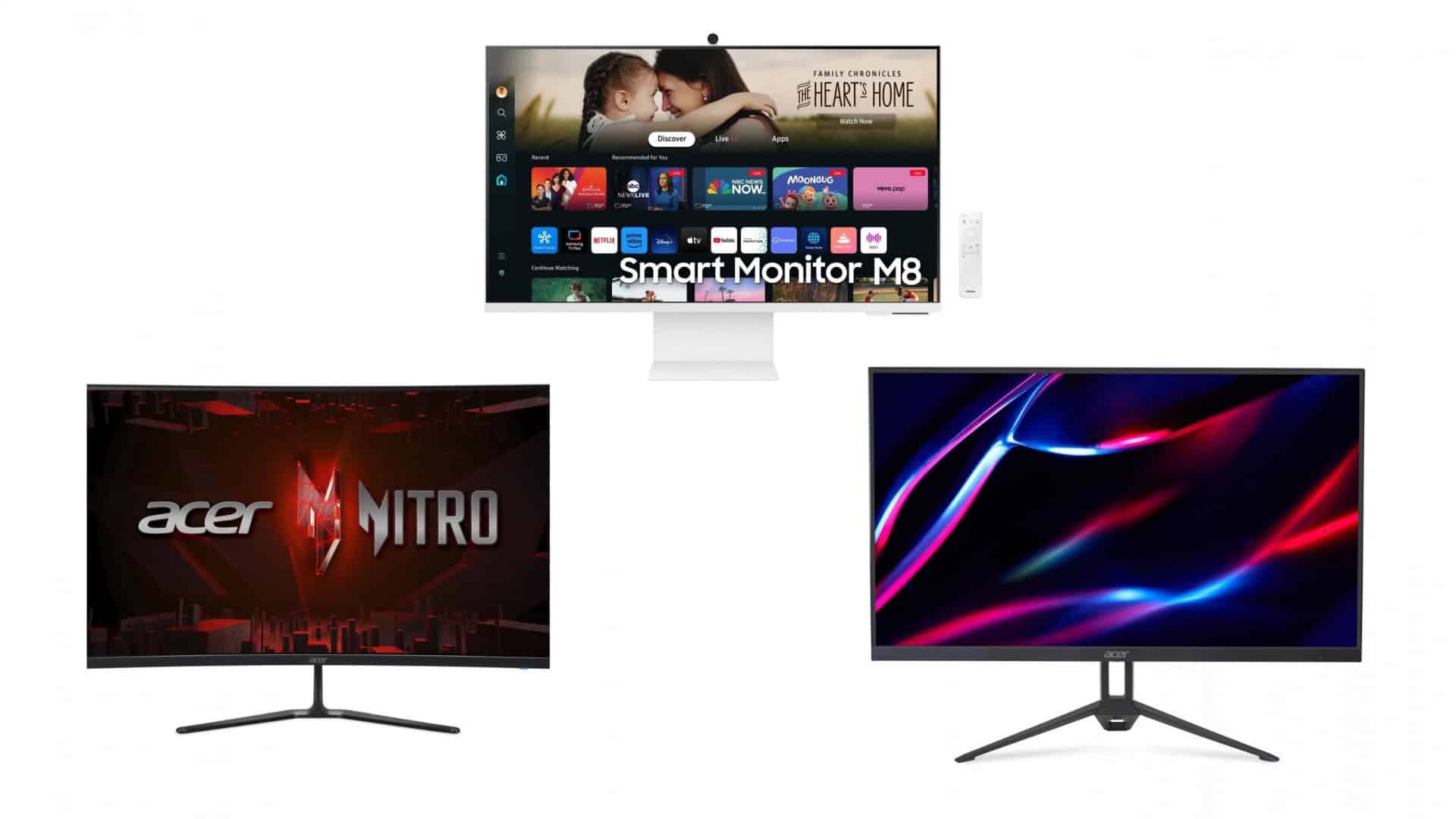 Monitores em oferta