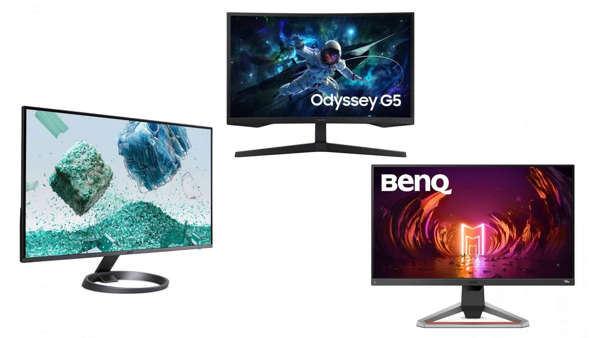 Monitores em oferta