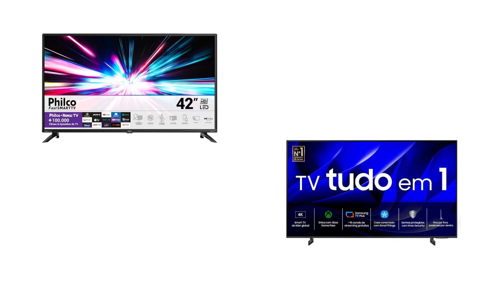 Smart TVs em oferta
