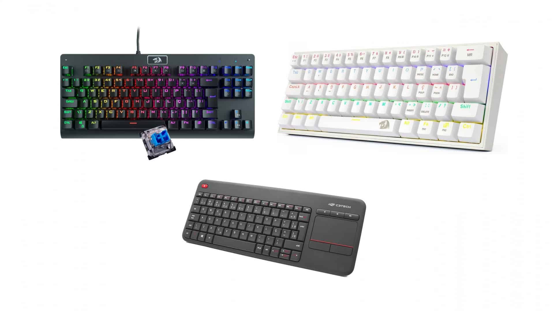 Teclados em oferta