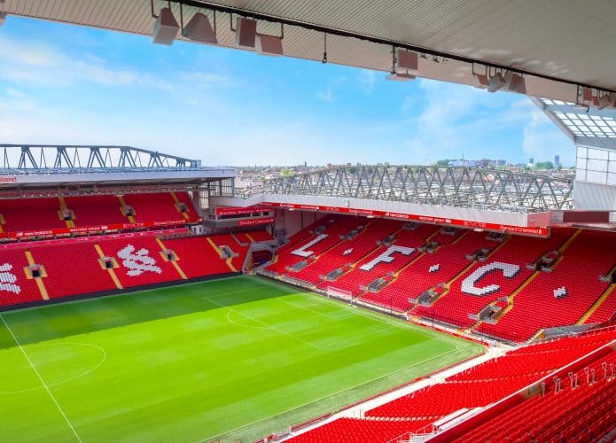 Estádio Anfield, do Liverpool