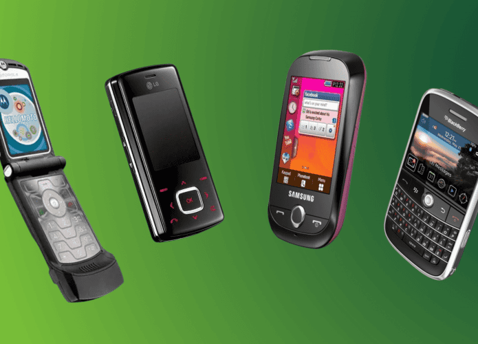 Celulares que eram moda nos anos 2000/Olhar Digital