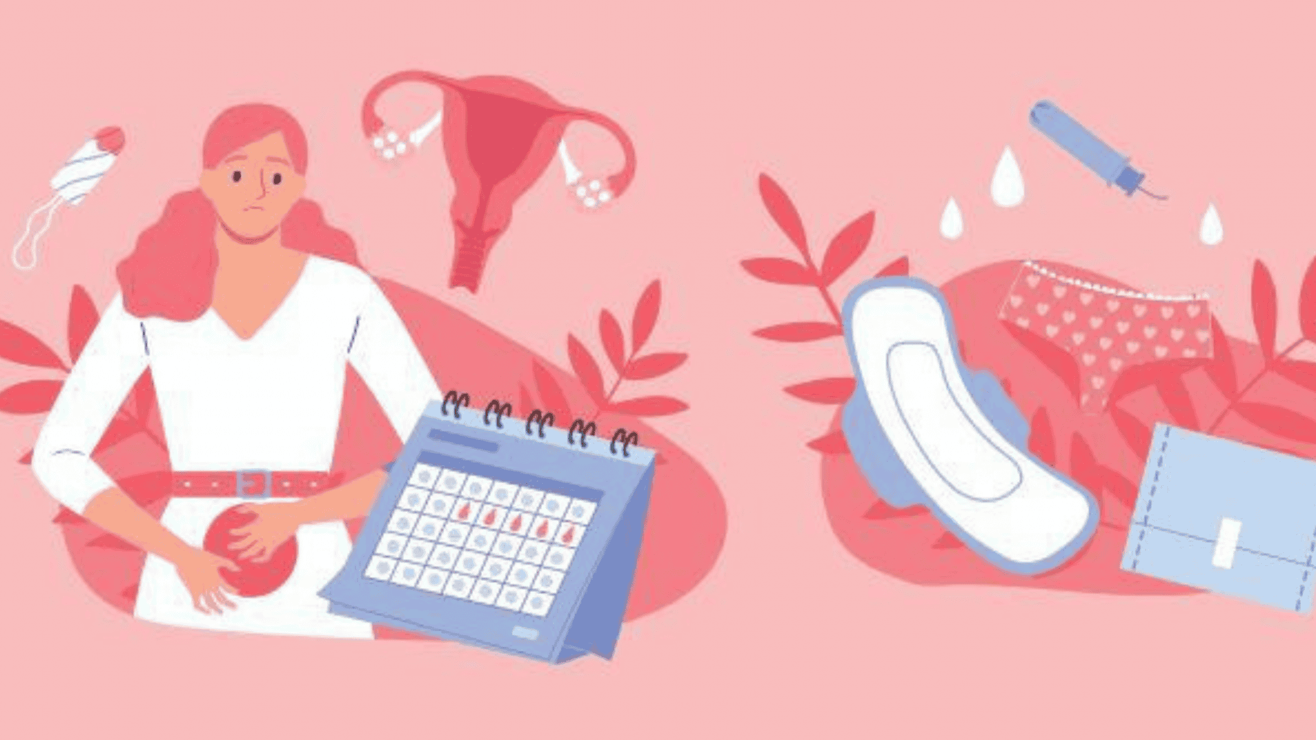 Arte sobre ciclo menstrual