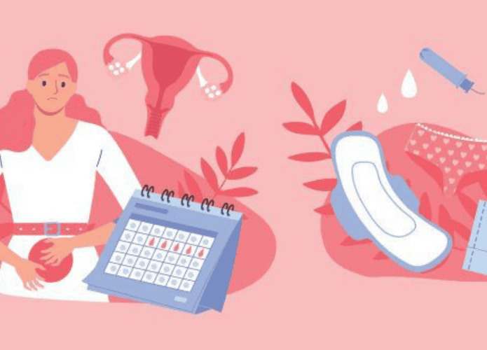 Arte sobre ciclo menstrual
