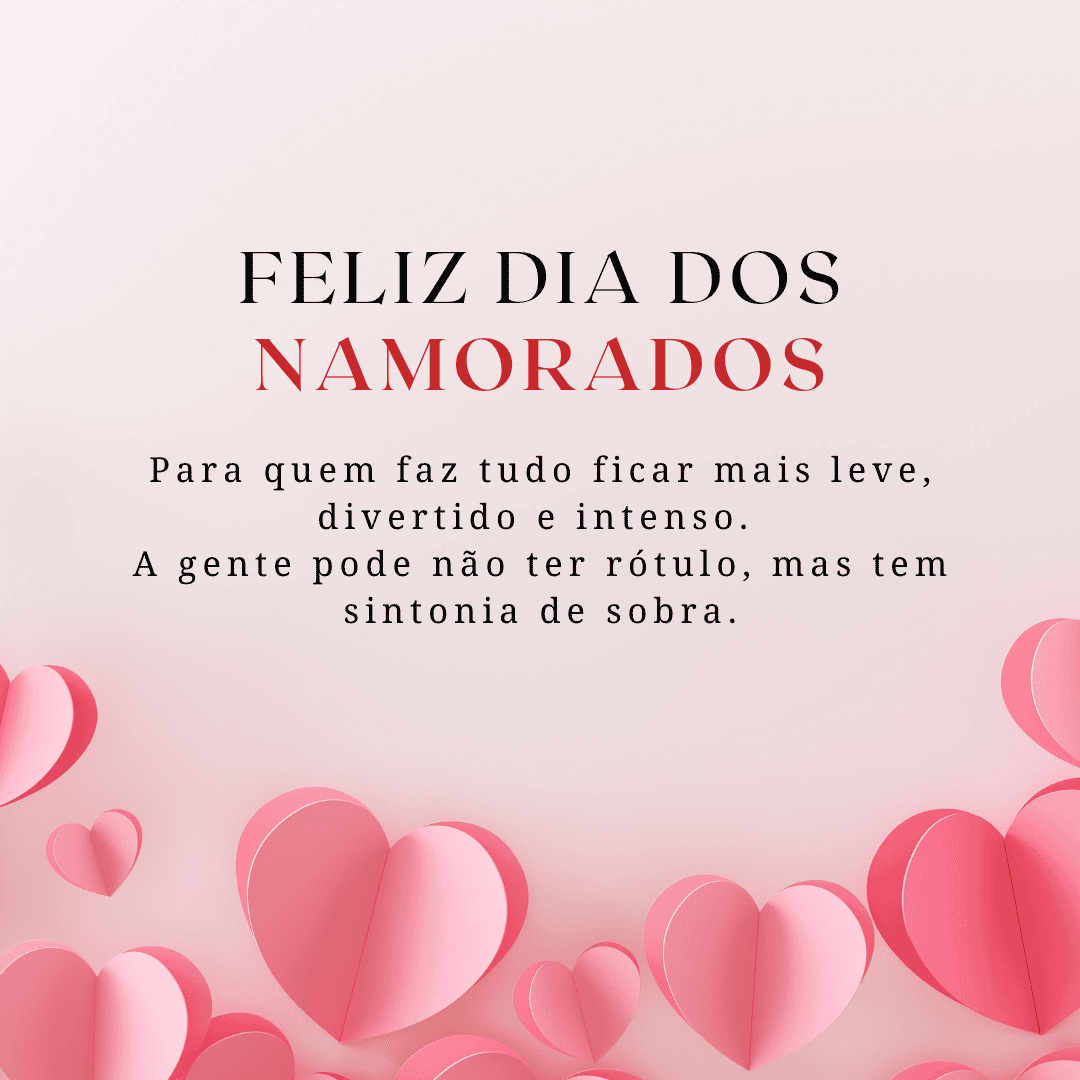 Cartões e frases de Dia dos Namorados para enviar pelo WhatsApp em 2025
