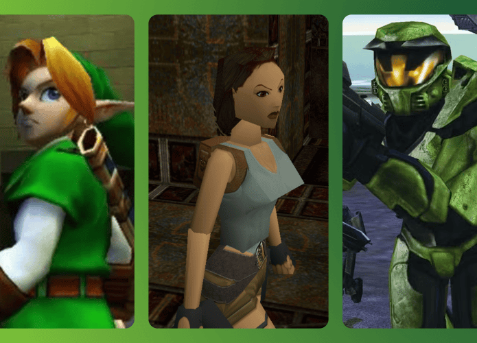 Link, Lara Croft e Master Chief