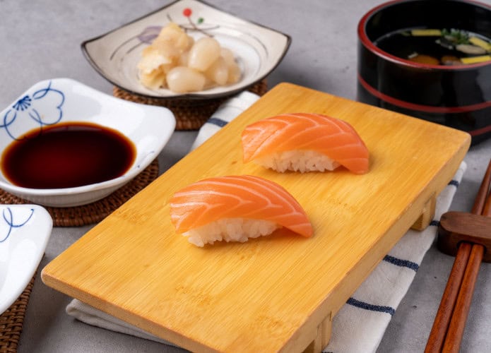 Salmo corte saku