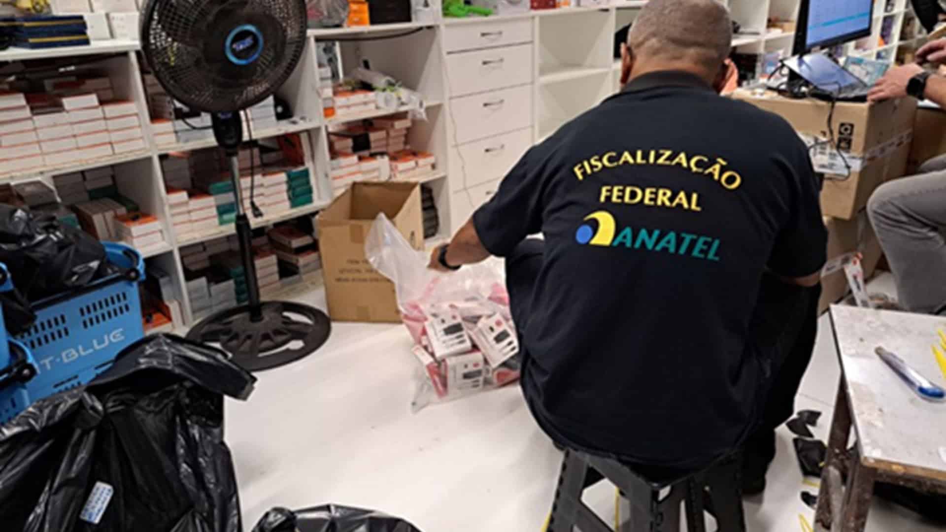 Operação da Anatel em Vitória, no Espírito Santos