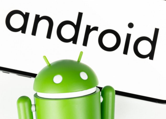 Logo do Android e o robozinho