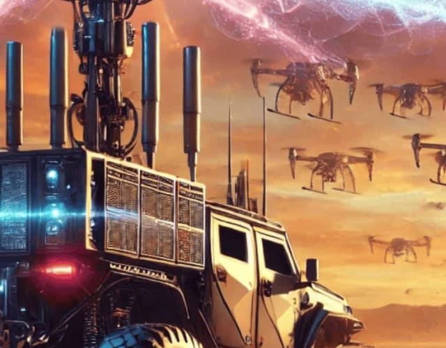 Capa - arma drones