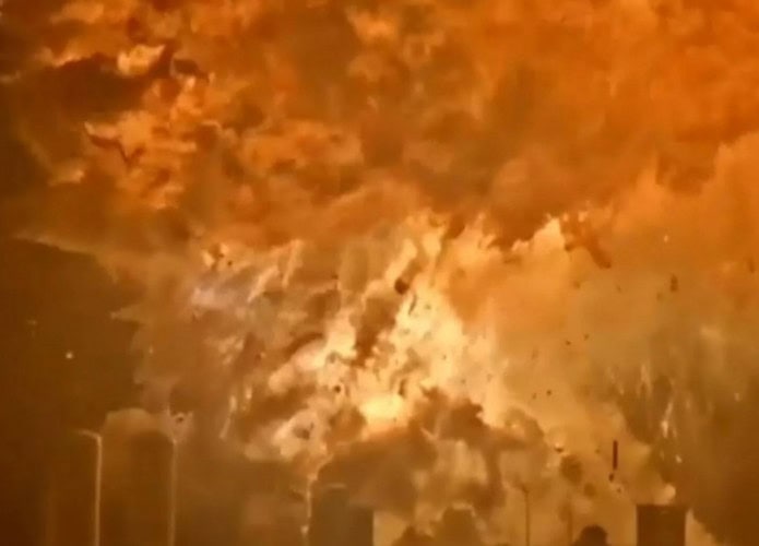 Explosão da Starship