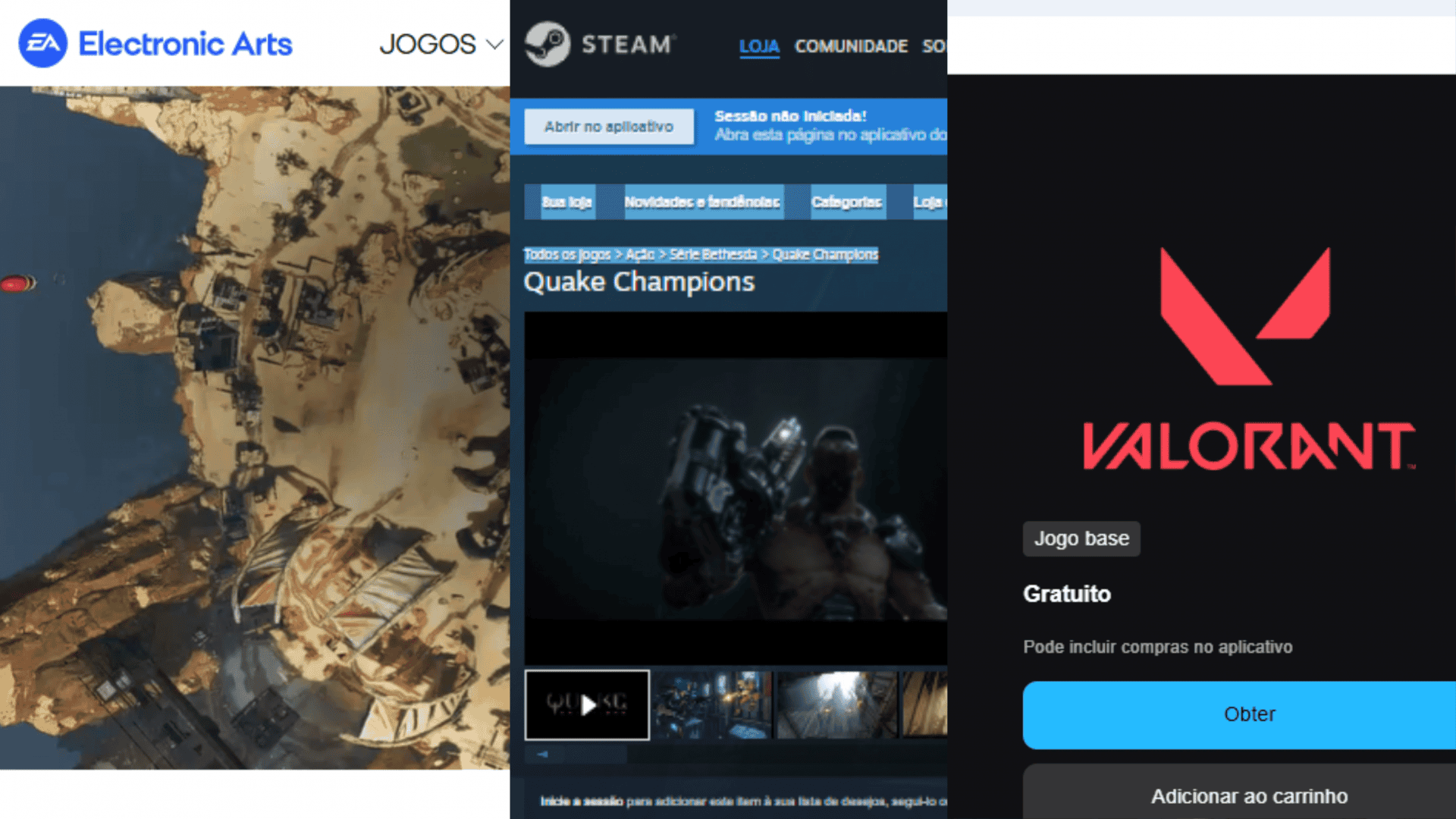 Sites que disponibilizam o jogos gratuitos
