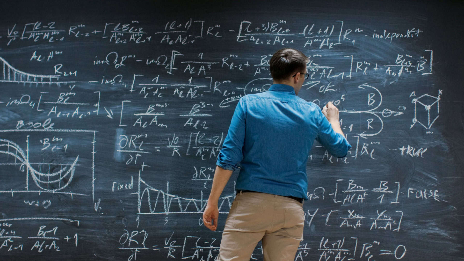 jovem gênio em matemática
