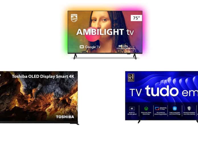 Ofertas do dia: seleção especial de smart TVs com até 25% off!