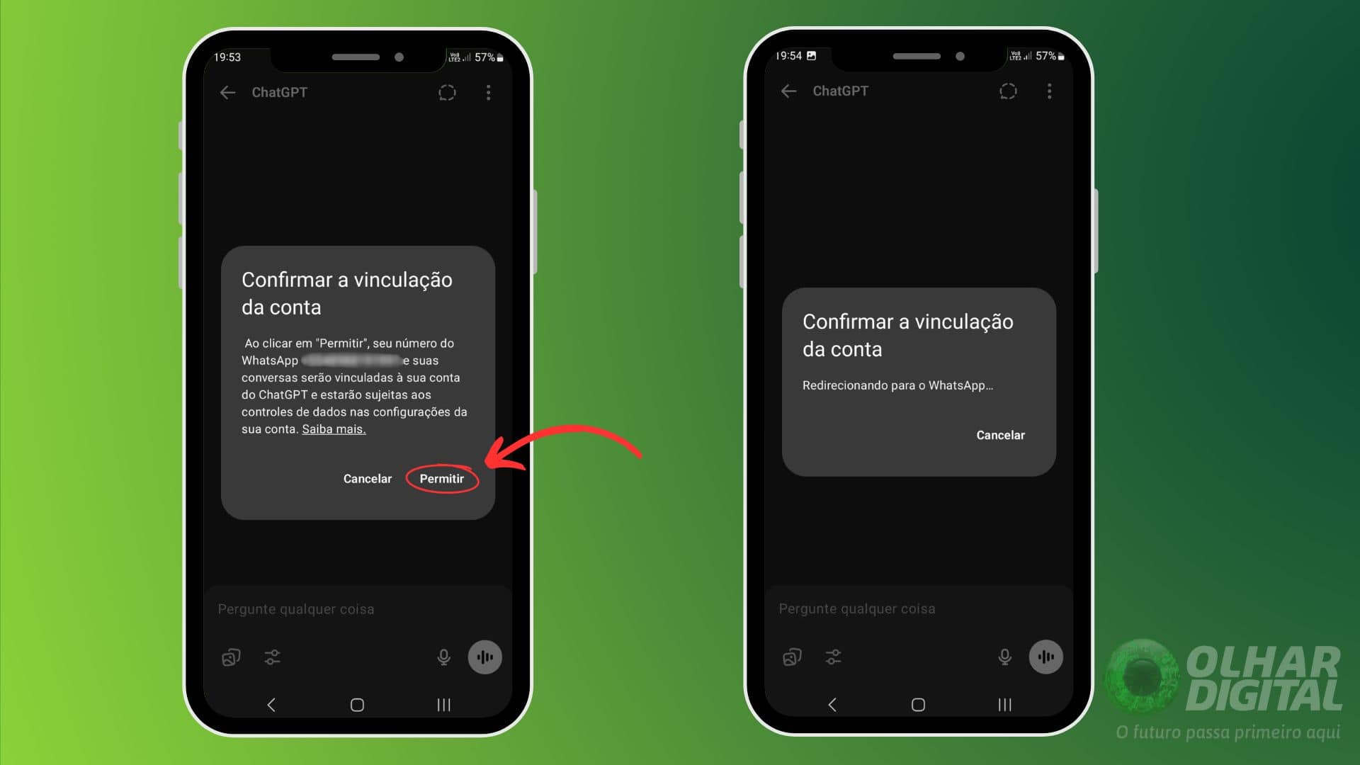 Como criar imagem com ChatGPT no WhatsApp - Passo 4