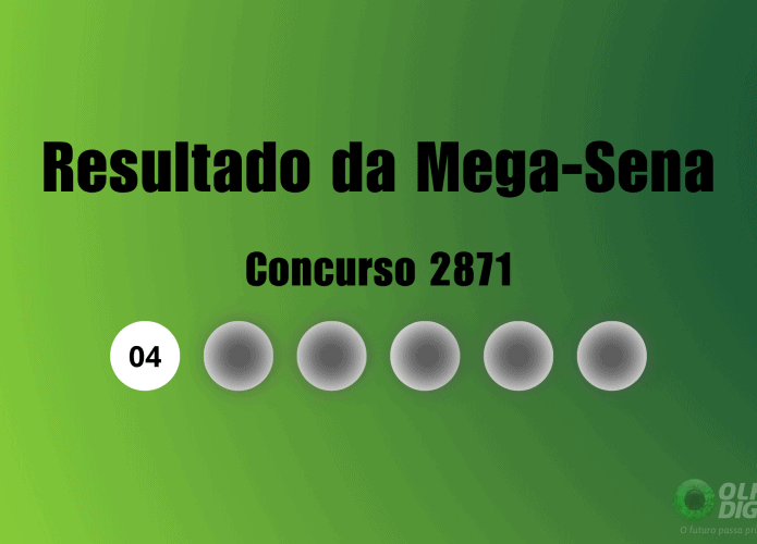 Resultado da Mega-Sena concurso 2871