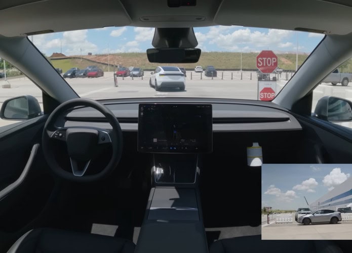 robotáxi da tesla