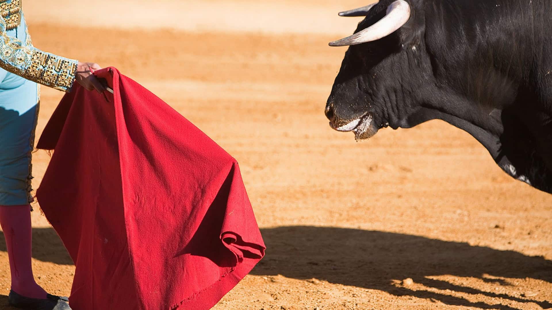 Foto de tourada na Espanha