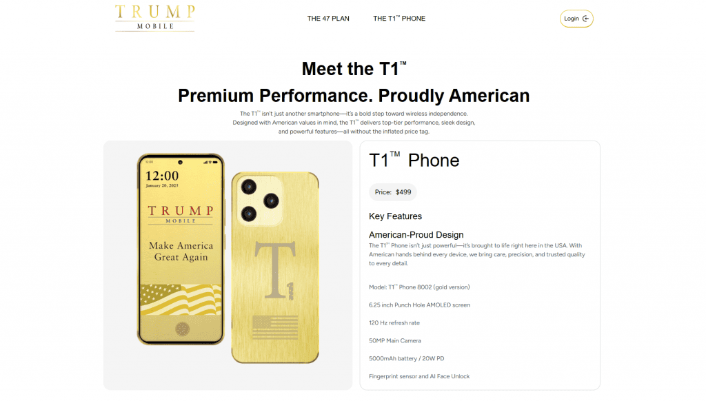 trump celular