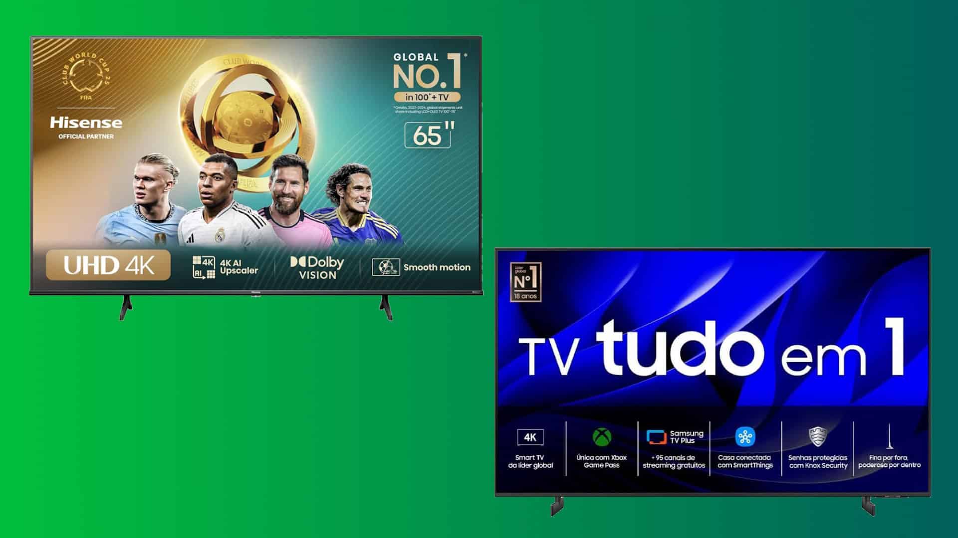 TVs gigantes