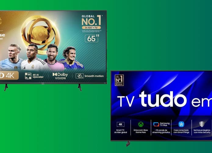 TVs gigantes