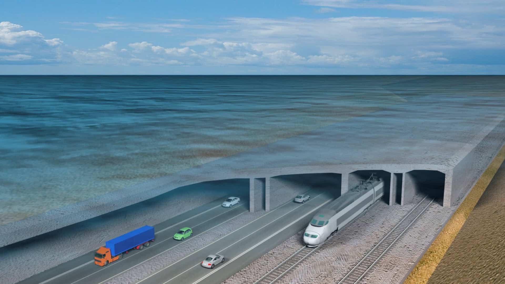Túnel ligará Dinamarca e Alemanha