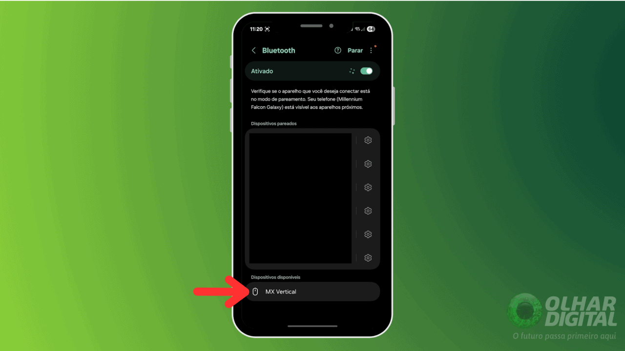Como conectar mouse e teclado via Bluetooth no celular Android ou ...