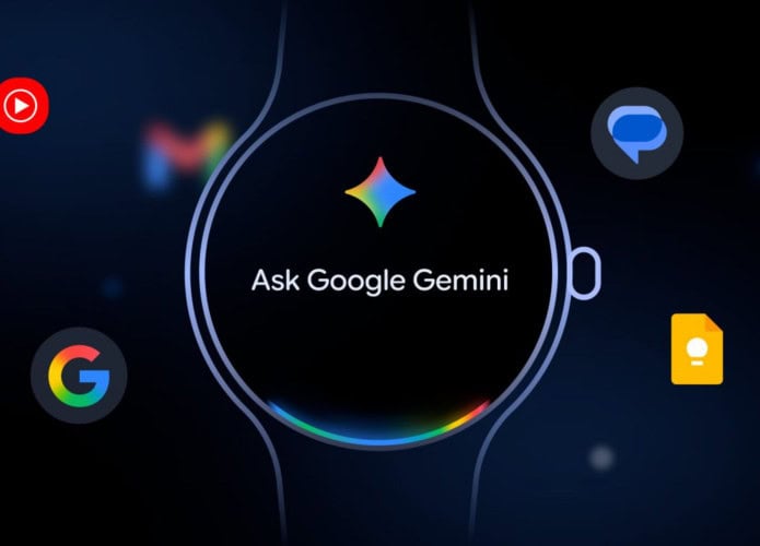 Montagem sobre Gemini funcionar em smartwatches com Wear OS
