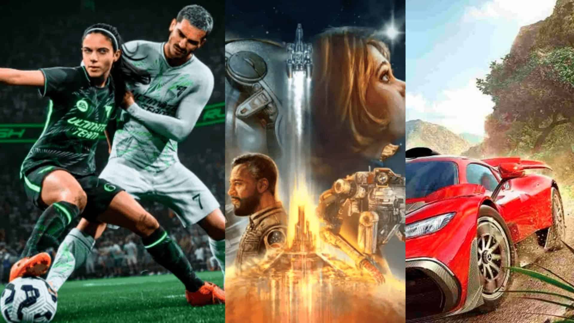 Alguns dos games listados para você jogar na TV ou nuvem