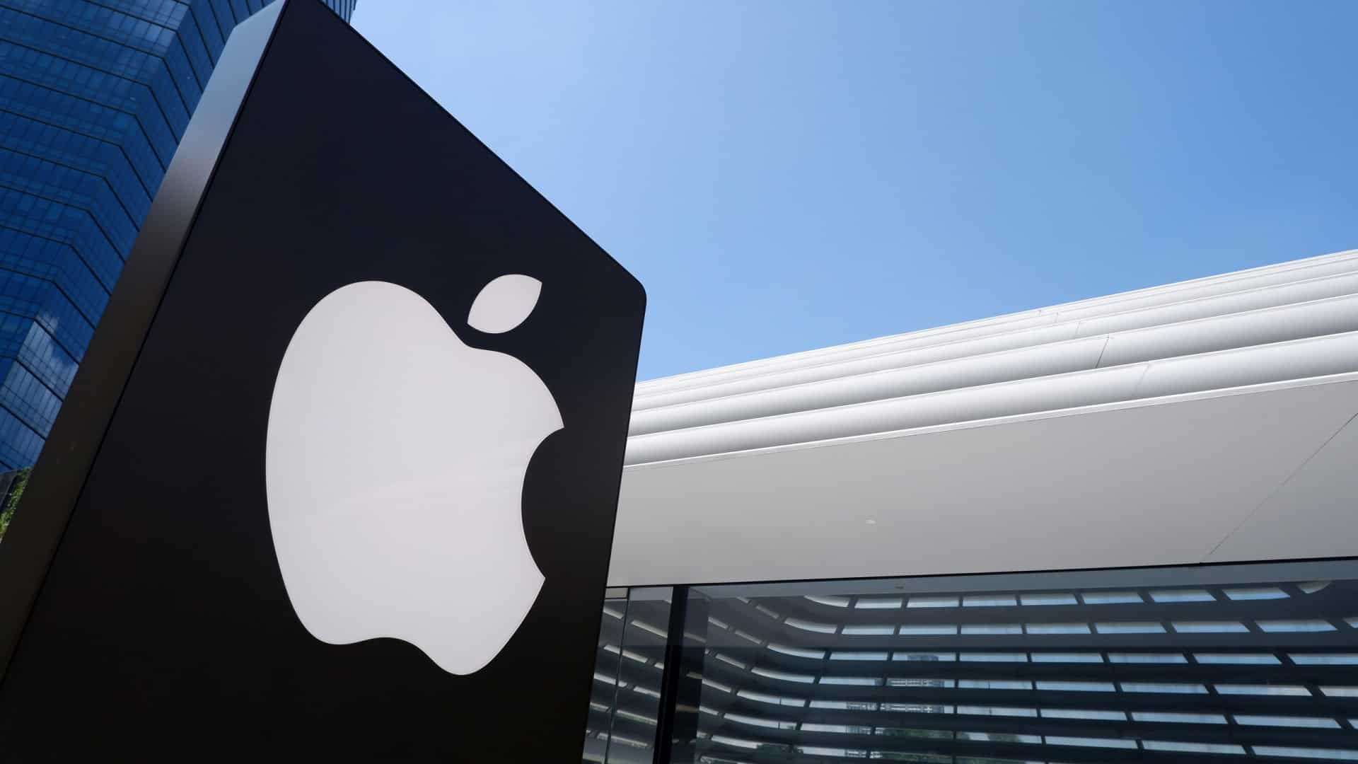 Fachada de loja da Apple