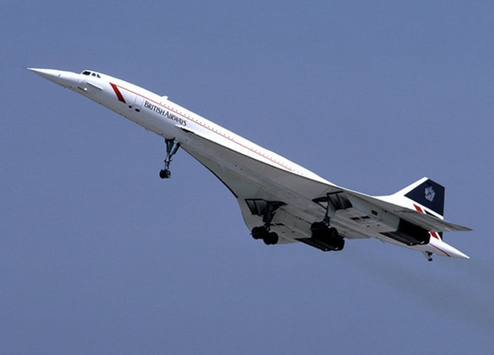 avião supersônico concorde