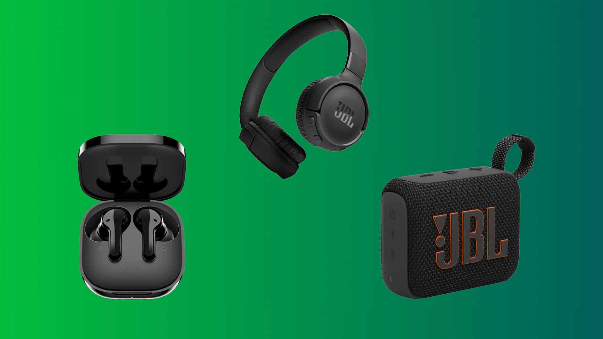 Fones e caixas de som para o Dia dos Pais