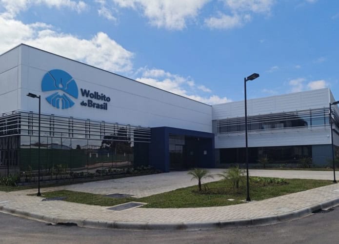 Fachada da Wolbito Brasil, em Curitiba