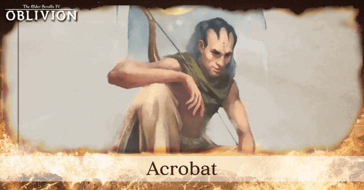 acrobata em Elder Scrolls IV Oblivion Remastered