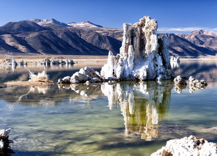 lago mono califórnia