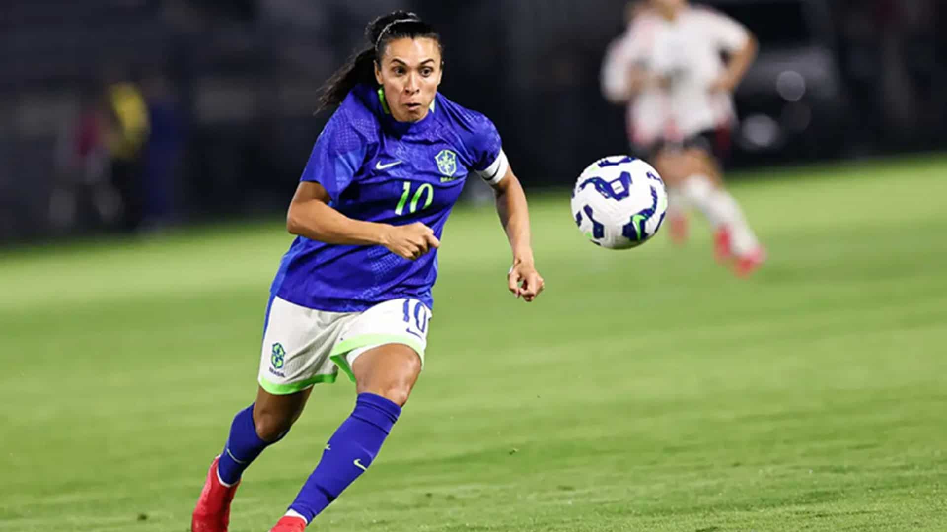 marta, jogadora da seleção brasileira feminina