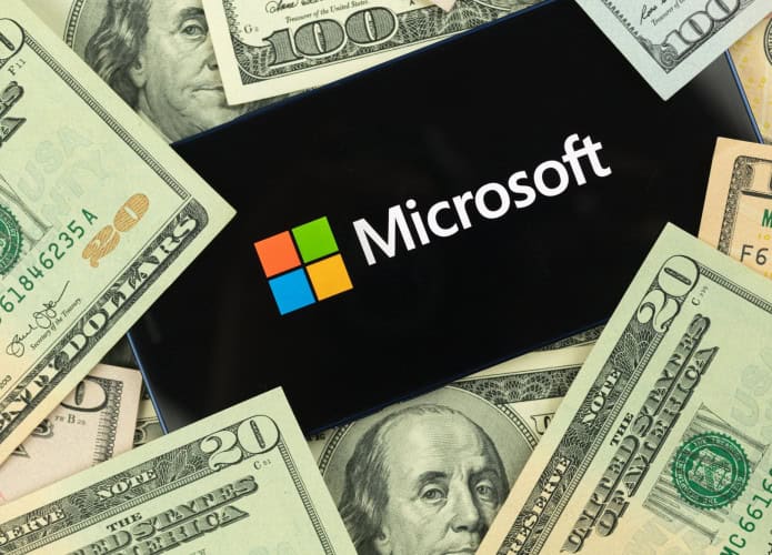 microsoft dinheiro