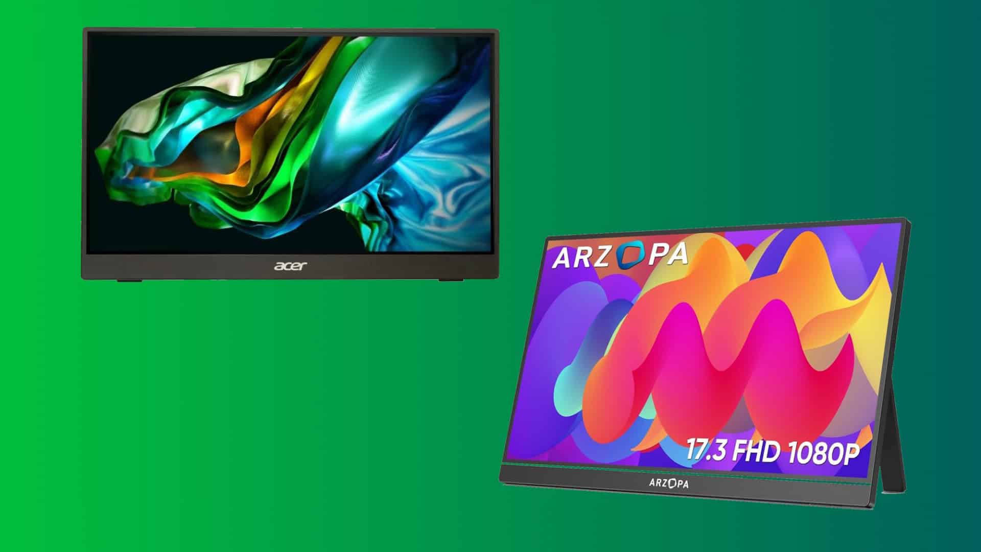 Monitores portáteis