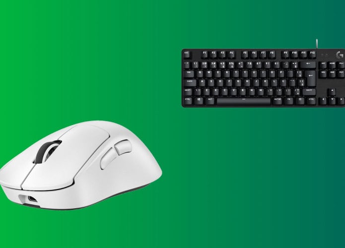 Teclados e mouses gamer