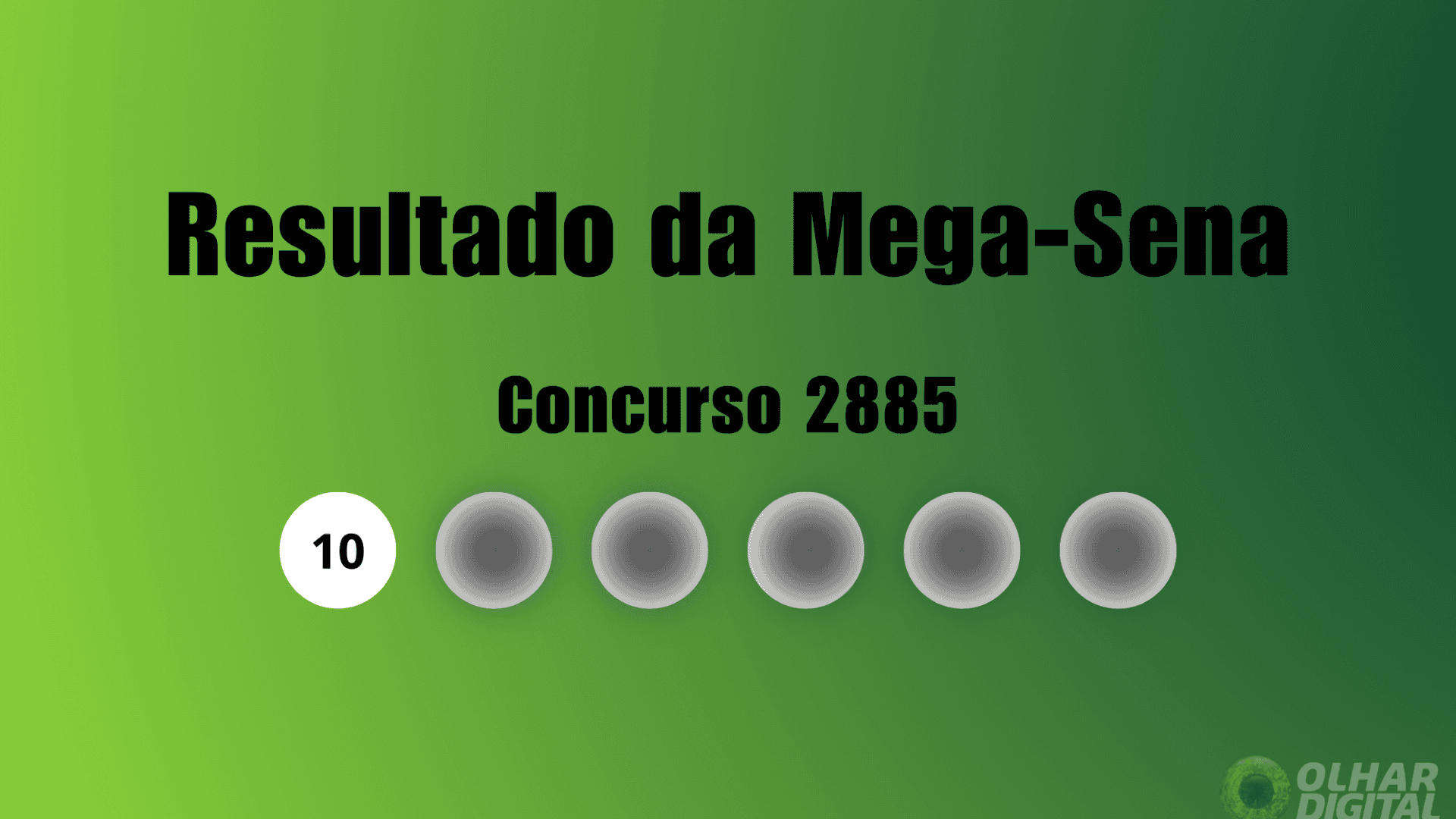 Resultado da Mega-Sena 2885