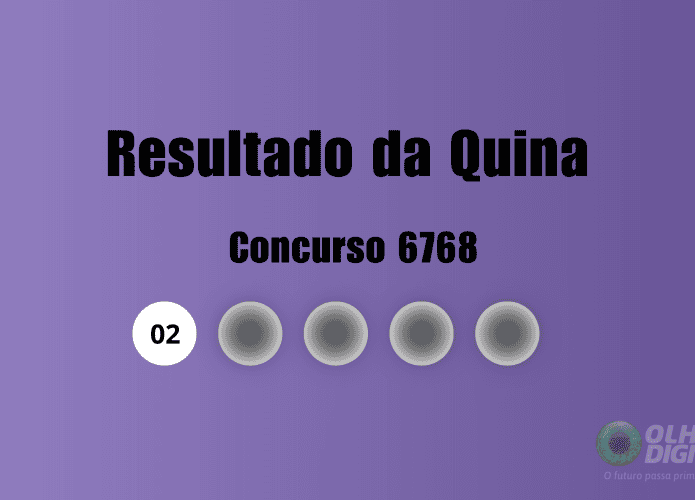 Resultado Quina concurso 6768