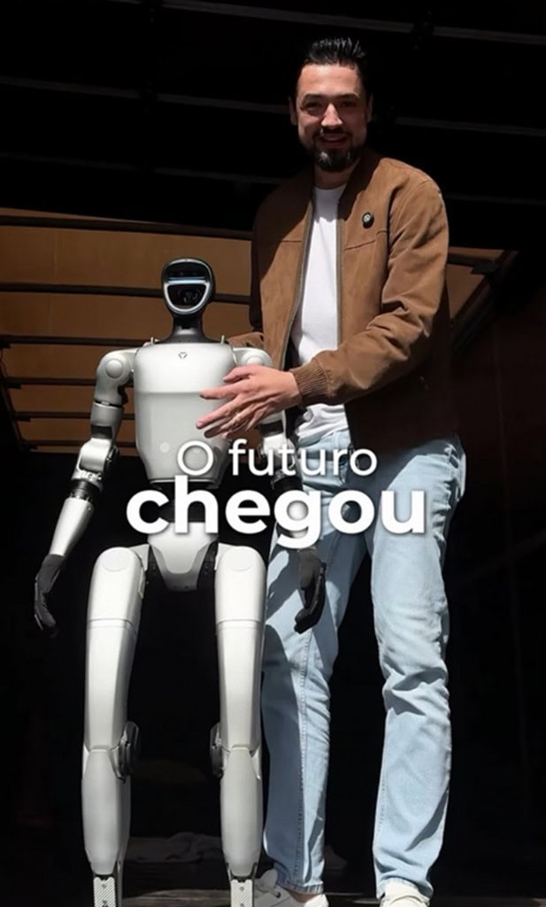 robô humanoide mr greenn