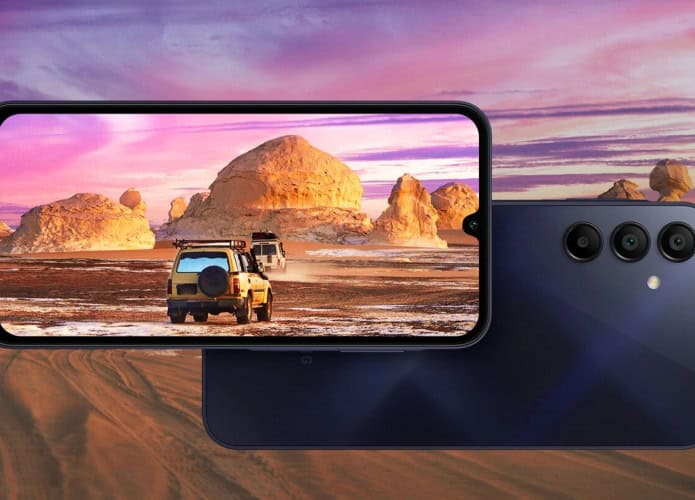 Celular Samsung Galaxy A15 oferece um conjunto de três câmeras traseiras, além de uma frontal
