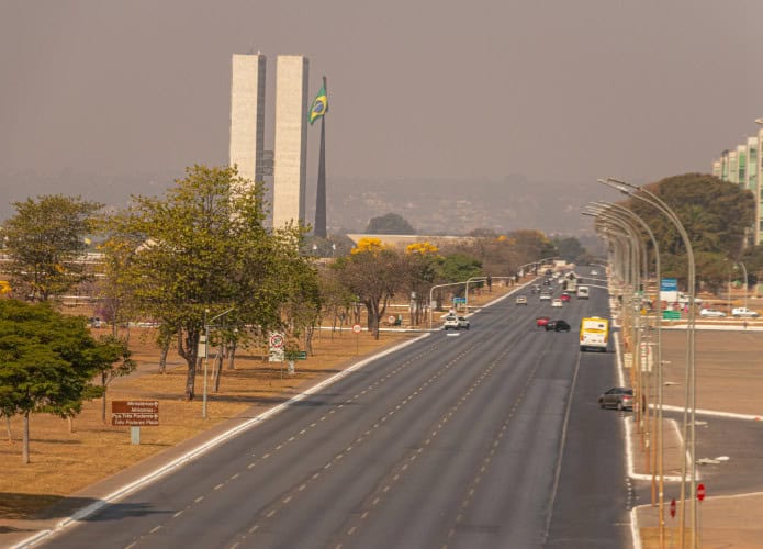 clima seco em brasília
