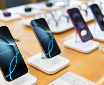 Modelos de iPhone em loja