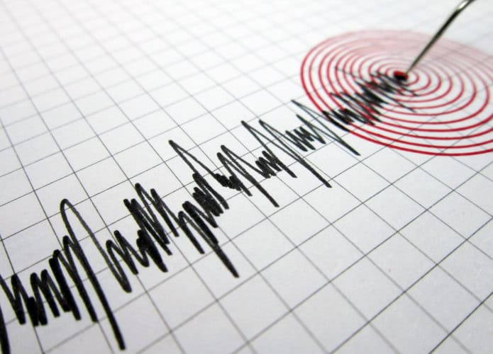 Marcação de terremoto