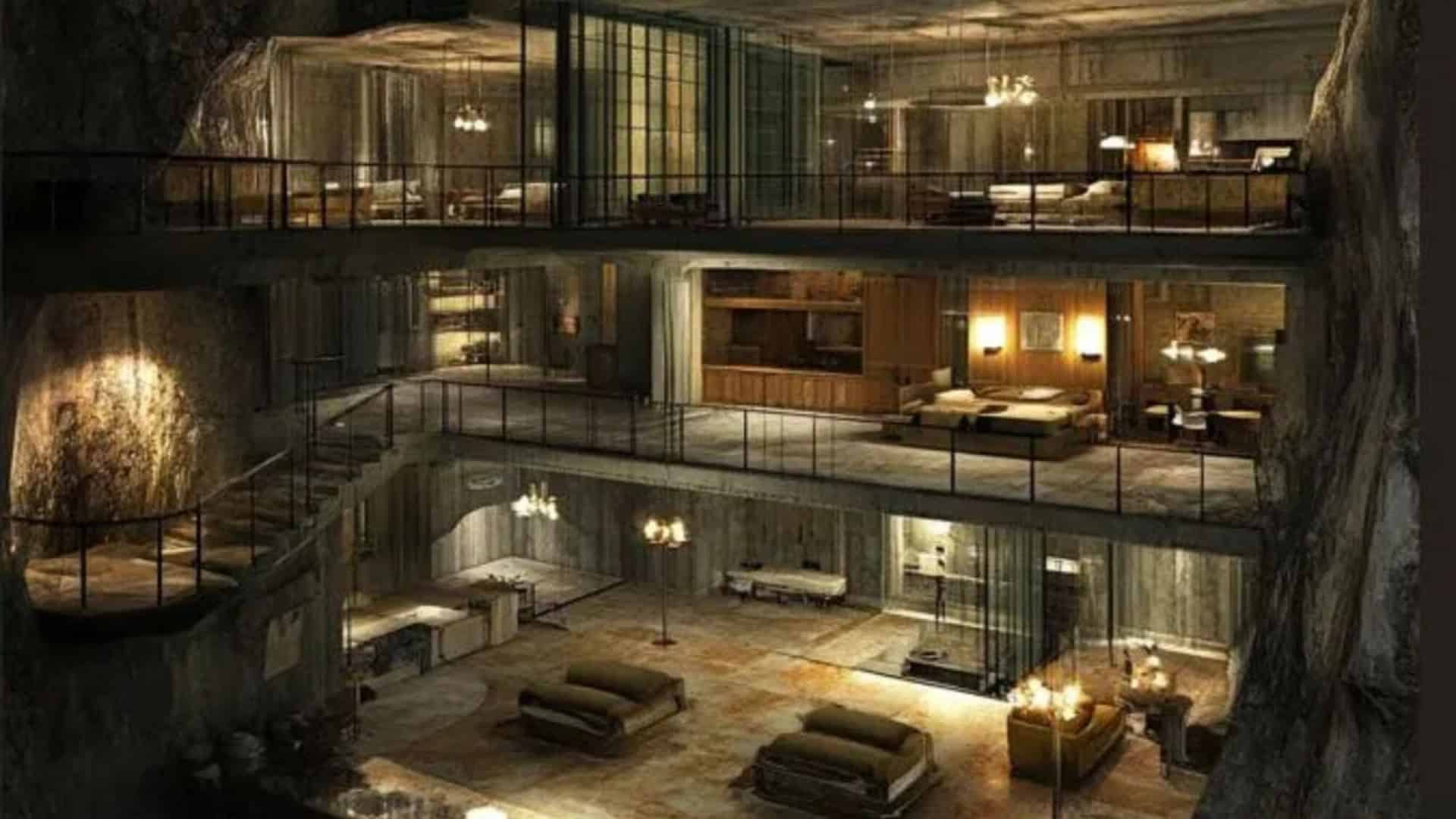 Bunkers de luxo são nova tendência no mercado imobiliário.