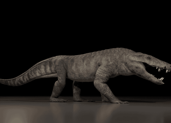 Reconstrução artística do Kostensuchus atrox