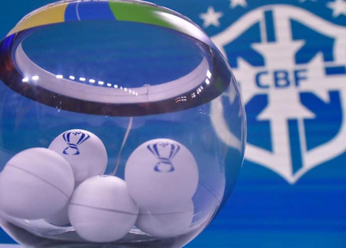 Bolinhas em sorteio da Copa do Brasil