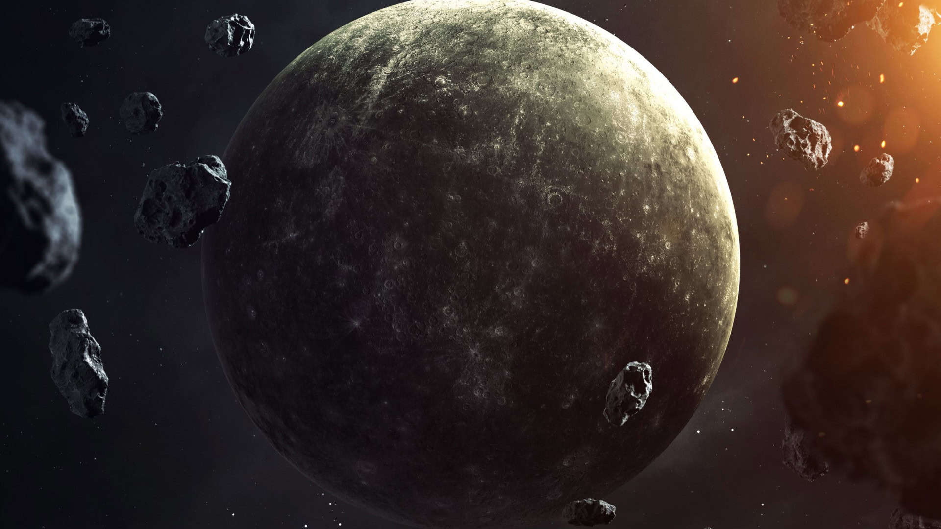Segundo estudo, dois meteoritos encontrados na Terra podem ter vindo de Mercúrio.